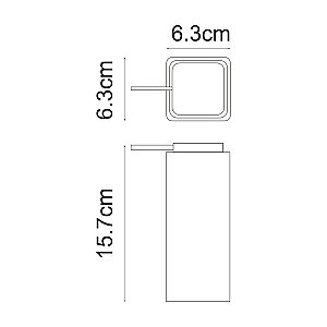 Диспенсер WasserKRAFT Ems K-16991 белый мрамор купить в интернет-магазине сантехники Sanbest