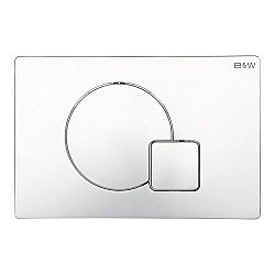 Кнопка для инсталляции Black&White Universe WPI-09523 хром купить в интернет-магазине сантехники Sanbest