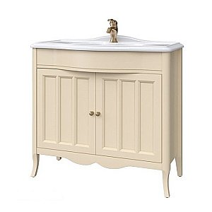 Тумба с раковиной Caprigo Marsel 90 кремовая для ванной в интернет-магазине Sanbest