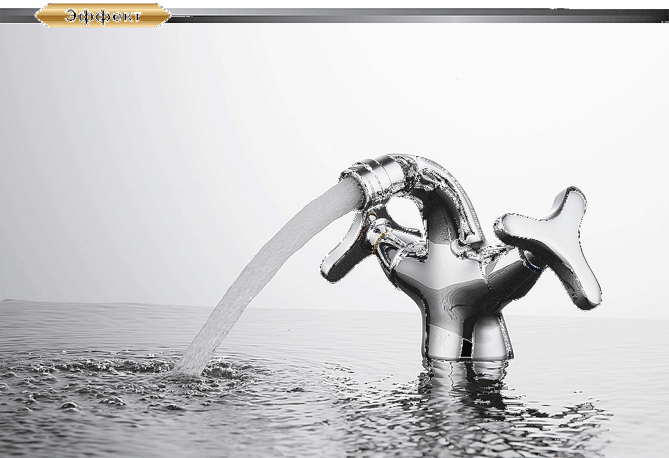 Смеситель для биде D&K Hessen Goethe DA1382241 купить в интернет-магазине сантехники Sanbest