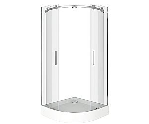 Душевой уголок Good door GALAXY R-TD-100-C-CH 100x100 купить в интернет-магазине Sanbest