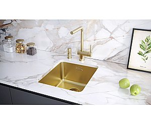 Диспенсер Paulmark Kraft D003-LG светлое золото купить в интернет-магазине сантехники Sanbest