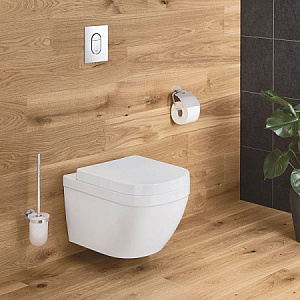 Унитаз подвесной Grohe Euro Ceramic 39328000 безободковый, слив-торнадо купить в интернет-магазине Sanbest