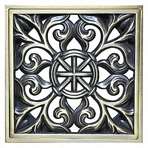 Душевой трап с решеткой Magliezza 965-BR бронза купить в интернет-магазине Sanbest