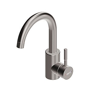 Смеситель для раковины Dorff Logic D3002101SS сталь купить в интернет-магазине сантехники Sanbest