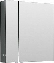 Зеркальный шкаф Aquanet Алвита 80 серый антрацит купить в интернет-магазине сантехники Sanbest