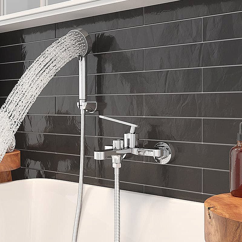 Смеситель для ванны Elghansa Darrel 2305050 хром купить в интернет-магазине сантехники Sanbest