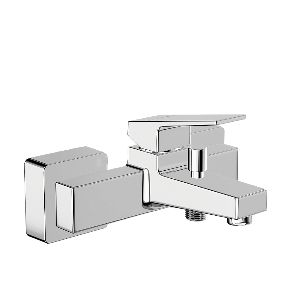 Смеситель для ванны VitrA Minimax Square A43520EXP хром купить в интернет-магазине сантехники Sanbest
