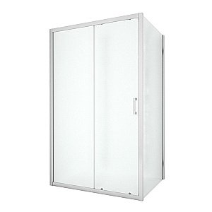 Душевой уголок NEW TRENDY NEW VARIA 100x80 D-0189A/D-0104B стекло прозрачное/профиль хром купить в интернет-магазине Sanbest