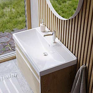 Тумба с раковиной Aqwella Urban 100 URB0110 дуб давос для ванной в интернет-магазине Sanbest