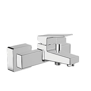 Смеситель для ванны VitrA Minimax Square A43520EXP хром купить в интернет-магазине сантехники Sanbest