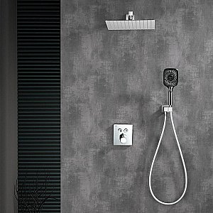 Душевая система Black&white Gravity GH-9101-C хром купить в интернет-магазине сантехники Sanbest