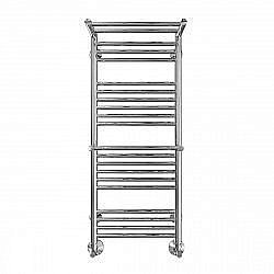 Полотенцесушитель водяной Terminus Аврора П20 400x1010 с двумя полками купить в интернет-магазине сантехники Sanbest