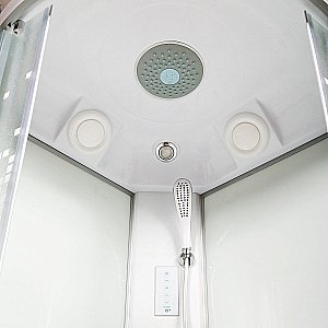 Душевая кабина DTO L 909 с пультом 90х90 купить в интернет-магазине Sanbest