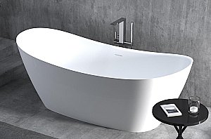 Ванна Salini NOEMI Up&Down S-Stone Solix 185х80 101811SMRH белая/снаружи RAL матовая купить в интернет-магазине Sanbest