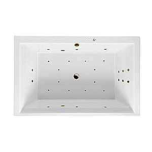 Ванна акриловая EXCELLENT Crown Lux ULTRA WAEX.CRO19.ULTRA.BR 190x120 белая с гидромассажем купить в интернет-магазине Sanbest