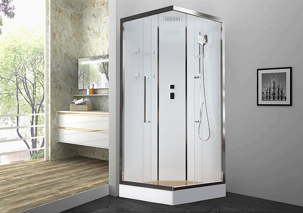 Душевая кабина Acquazzone Quoris 100E 100х100 купить в интернет-магазине Sanbest