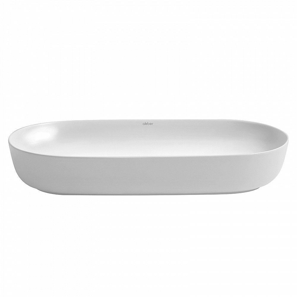 Раковина накладная ABBER Bequem AC2110 белая купить в интернет-магазине Sanbest