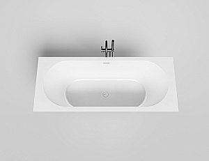 Ванна Salini Ornella AXIS KIT S-Sense 170x70 104713M белая матовая купить в интернет-магазине Sanbest