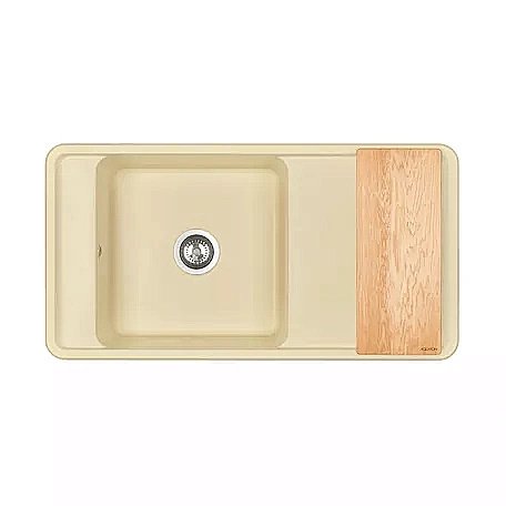 Мойка кухонная Акватон Беллис 97 шампань купить в интернет-магазине сантехники Sanbest