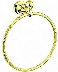 Полотенцедержатель-кольцо Cezares OLIMP-RN-03/24-M золото купить в интернет-магазине сантехники Sanbest