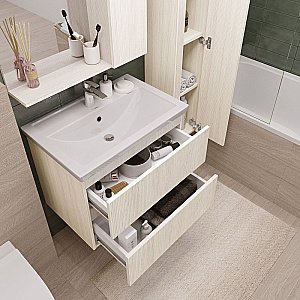 Тумба с раковиной Grossman Юнит 70 кадена лайт для ванной в интернет-магазине Sanbest