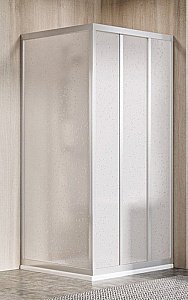 Душевой уголок Ravak Supernova ASDP3+APSS 120х80 профиль сатин/витраж пластик Pearl купить в интернет-магазине Sanbest
