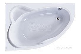 Ванна Roca Luna ZRU9302911 170x115 левая купить в интернет-магазине сантехники Sanbest
