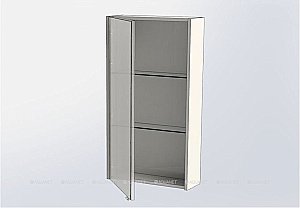 Зеркальный шкаф Aquanet Августа 50 белый купить в интернет-магазине сантехники Sanbest