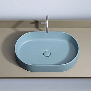Раковина Ceramica Nova Element 60 CN6048ML голубая матовая купить в интернет-магазине Sanbest