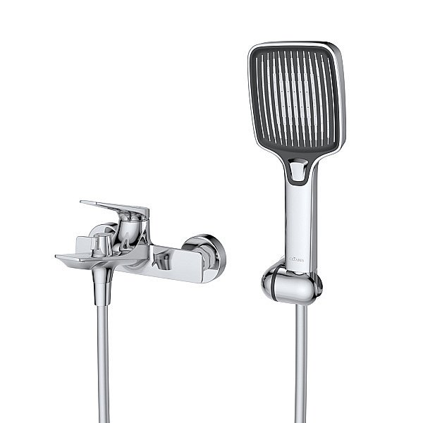 Смеситель для ванны Cezares LINER-VD-01 хром купить в интернет-магазине сантехники Sanbest