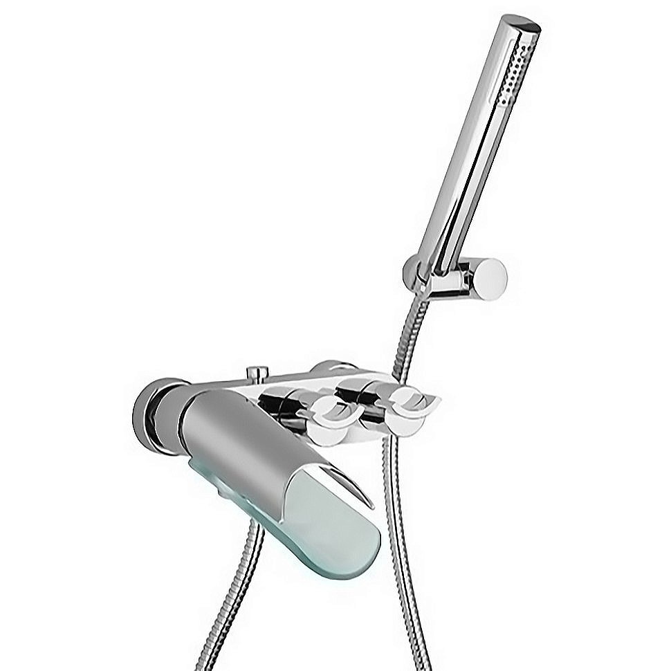 Смеситель для ванны PAINI Morgana 73CR105VRKM хром купить в интернет-магазине сантехники Sanbest