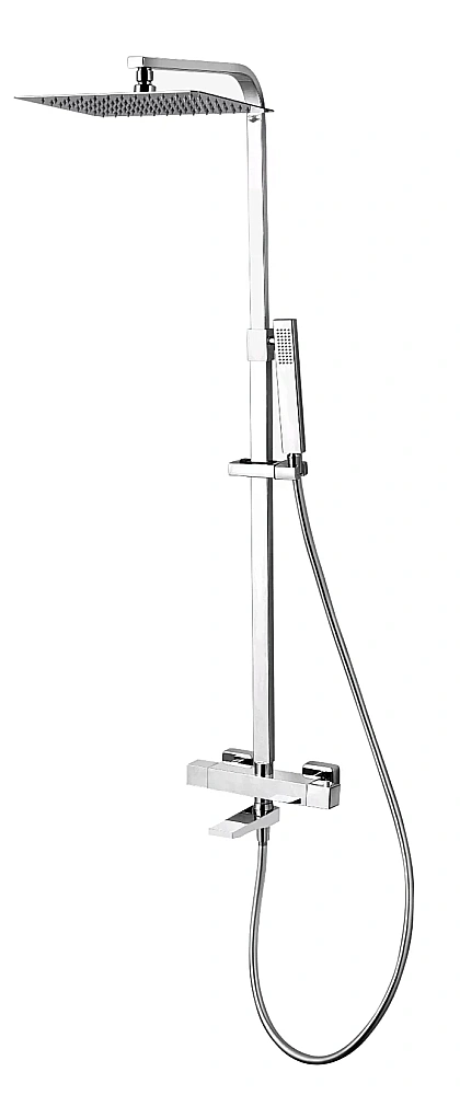 Душевая система Denberg LT-301 хром купить в интернет-магазине сантехники Sanbest