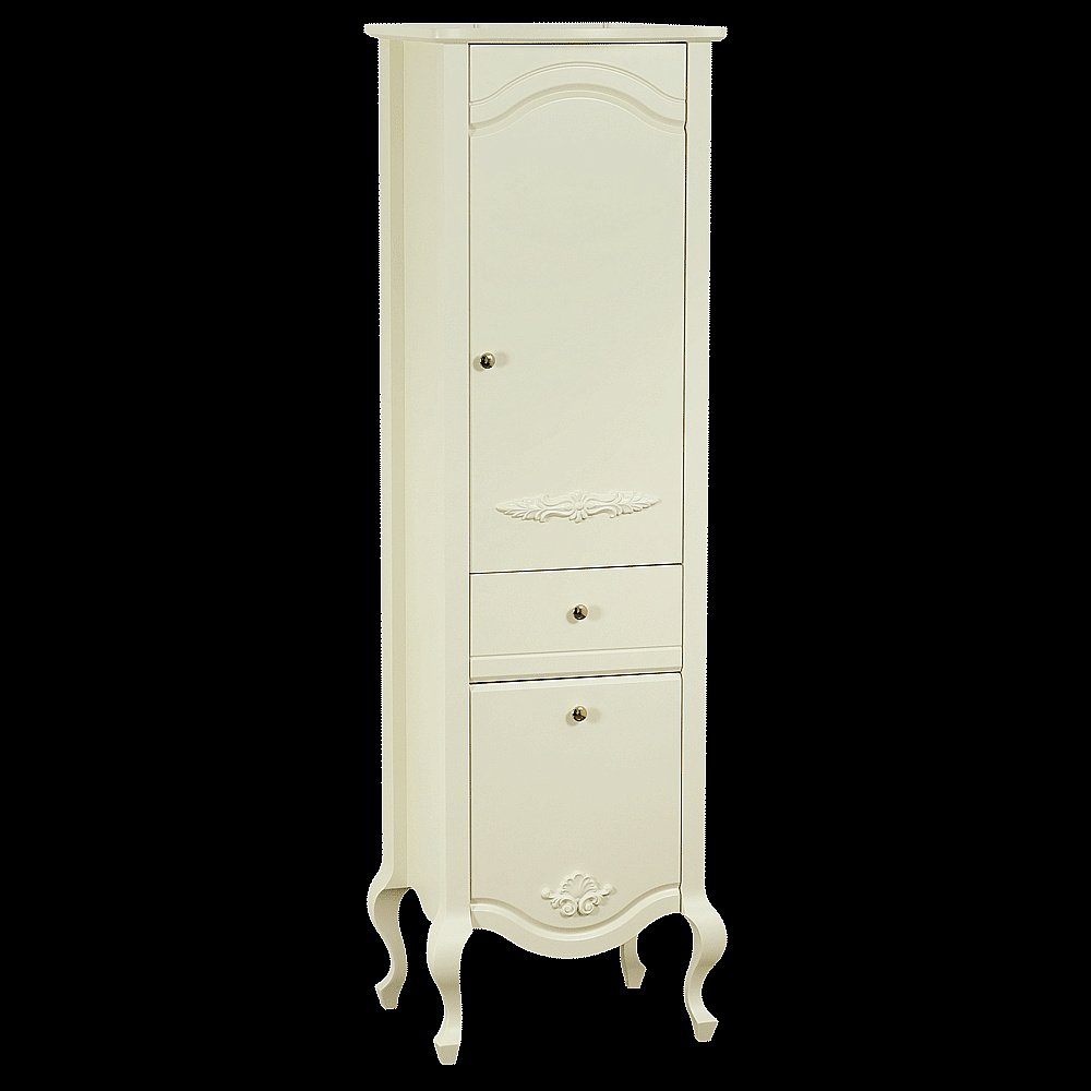 Шкаф-пенал Migliore Impero 49 Avorio для ванной в интернет-магазине сантехники Sanbest