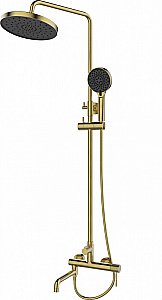 Душевая ситема Esbano DAISY DS-SG брашированное золото купить в интернет-магазине сантехники Sanbest