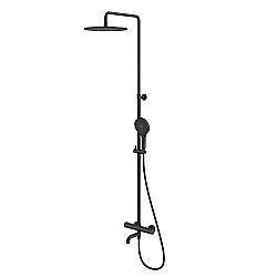 Душевая система WhiteCross Y Y1234TOPBL черная матовая купить в интернет-магазине сантехники Sanbest