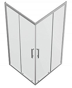 Душевой уголок Bravat STREAM BS090.2204S 90х90 стекло прозрачное/профиль хром купить в интернет-магазине Sanbest