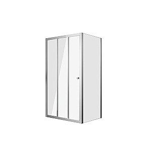 Душевой уголок Grossman Falcon GR-D90FaGRP100Fa 90х100 стекло прозрачное/профиль хром купить в интернет-магазине Sanbest