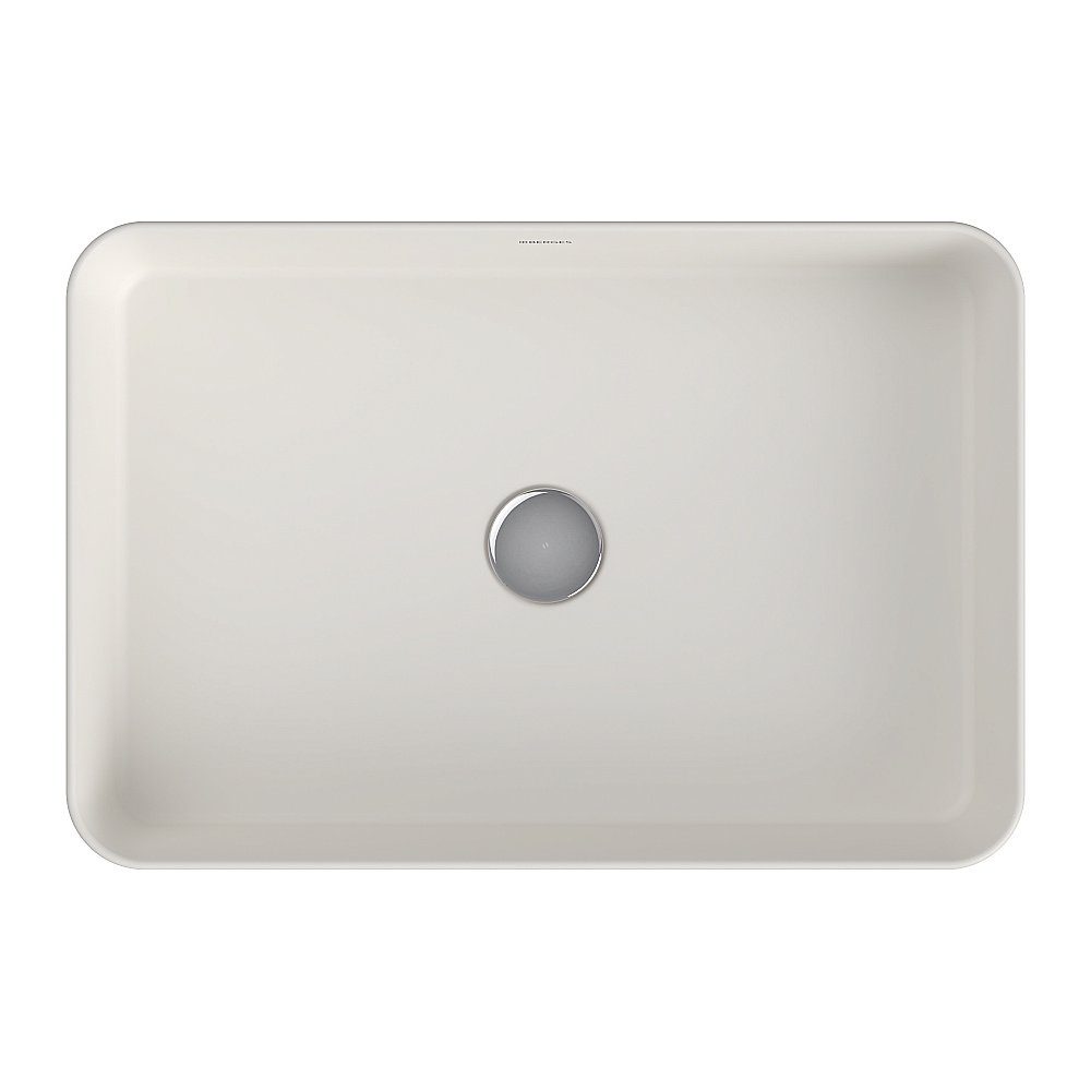 Раковина накладная BERGES Ego SL 181209 55 матовый белый купить в интернет-магазине Sanbest