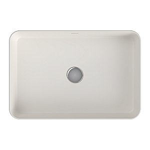 Раковина накладная BERGES Ego SL 181209 55 матовый белый купить в интернет-магазине Sanbest