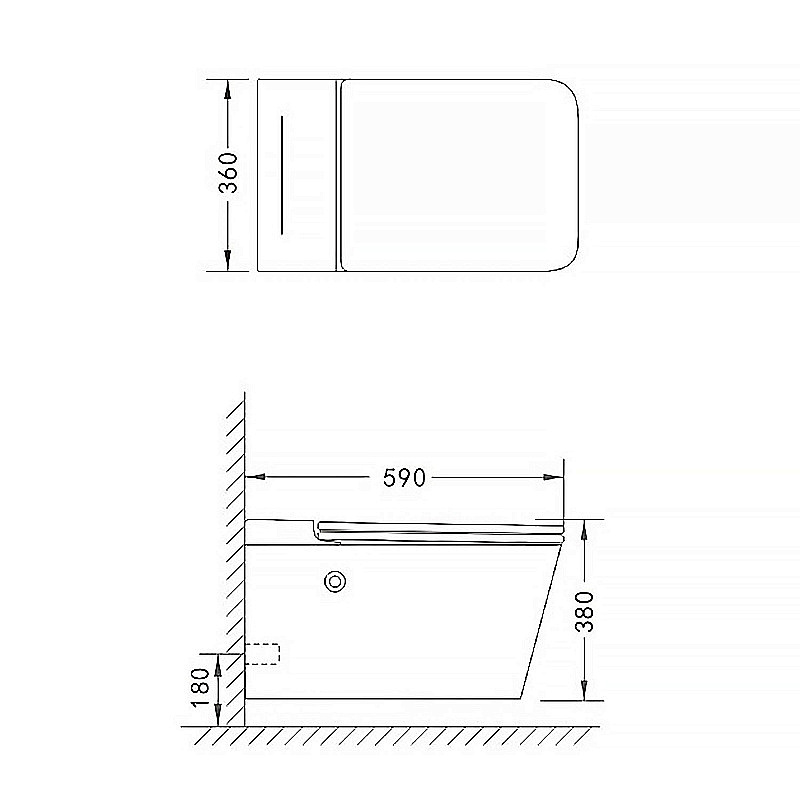 Инсталляция для унитаза Azario AZ-8010-1000 купить в интернет-магазине сантехники Sanbest