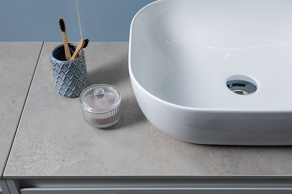 Раковина накладная Aquanet Lake-1 50 211286 белая купить в интернет-магазине Sanbest