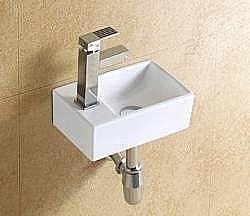 Раковина Ceramalux N 9048GT правая купить в интернет-магазине сантехники Sanbest