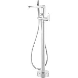 Смеситель для ванны Boheme Spectre 459-MW белый купить в интернет-магазине сантехники Sanbest