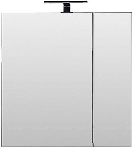 Зеркальный шкаф Aquanet Нью-Йорк 85 орех купить в интернет-магазине сантехники Sanbest