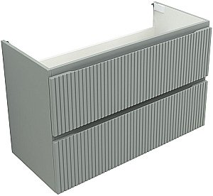 Тумба с раковиной Aquanet Джейн (Flat) 335436/329257 100 мисти грин для ванной в интернет-магазине Sanbest