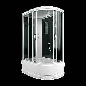 Душевая кабина Alex Baitler 120х80 ER3512TP стекло тонированное/профиль хром купить в интернет-магазине Sanbest