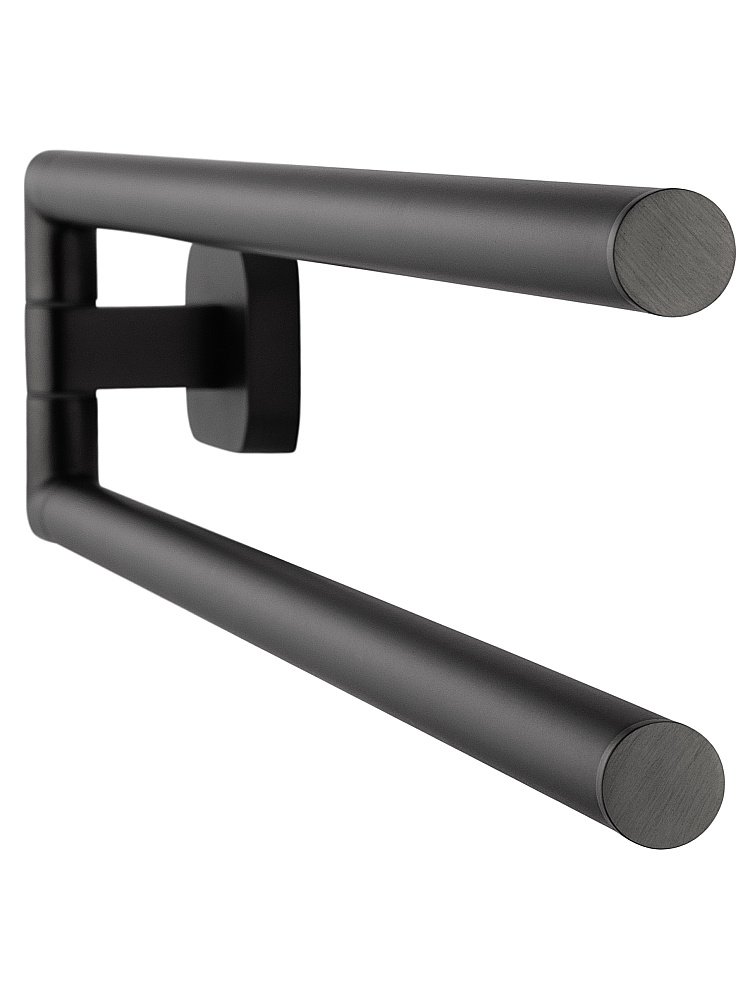 Полотенцедержатель поворотный WONZON & WOGHAND GRAFFITY, Темный графит (WW-9331) купить в интернет-магазине сантехники Sanbest