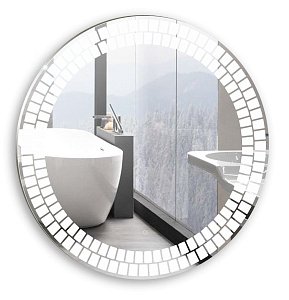 Зеркало с подсветкой ART&MAX ACERRA AM-Ace-770-DS-F в ванную от интернет-магазине сантехники Sanbest
