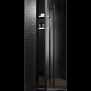 Душевая кабина Orans Diamond SR-89105LS Black стекло прозрачное/профиль черный купить в интернет-магазине Sanbest
